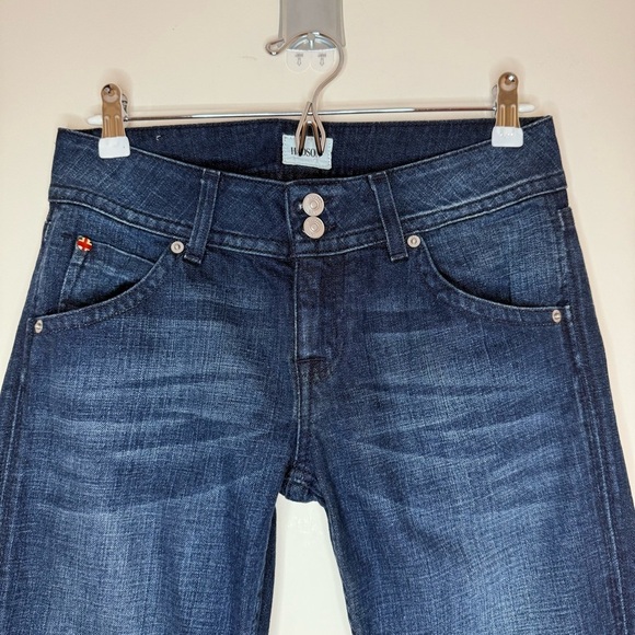 NWT HUDSON JEANS Signature Bootcut Mid Rise Miam Dark Wash Jeans - Picture 5 of 15